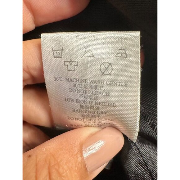 Jack Jones Women's Black Gardner Trench Jacket Size 175/96A US XL - Picture 16 of 16